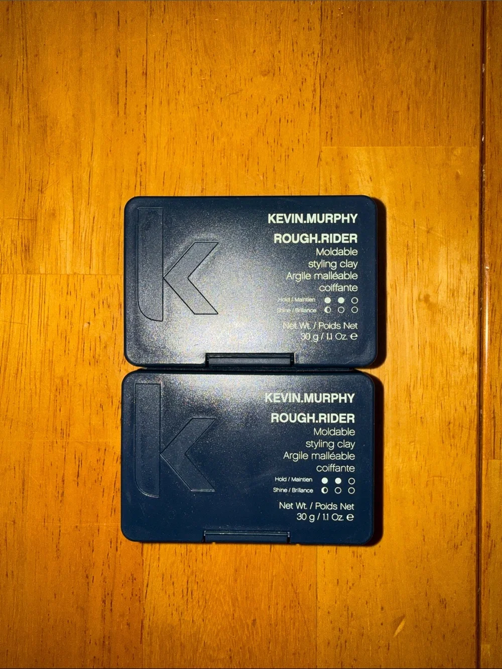 2 KEVIN.MURPHY Rough.Rider Moldable Styling Clay travel sizes